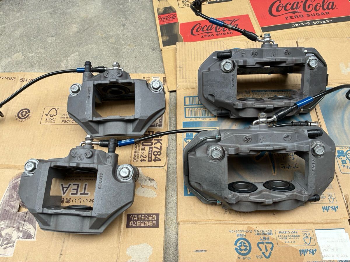 ZN8 GR86 ZD8 BRZ ADVICS アドビックス キャリパー ローター 前後