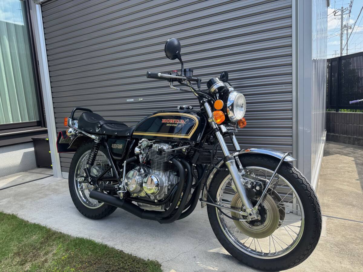 CB400F 国内398 車検2年付 レストア済 カスタム車 類別型式枠内 408