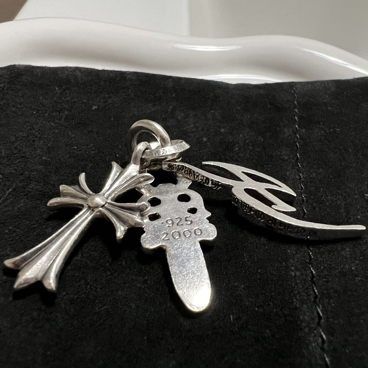CHROME HEARTS × 氷室京介 ツアー限定 3ピースチャーム ペンダント