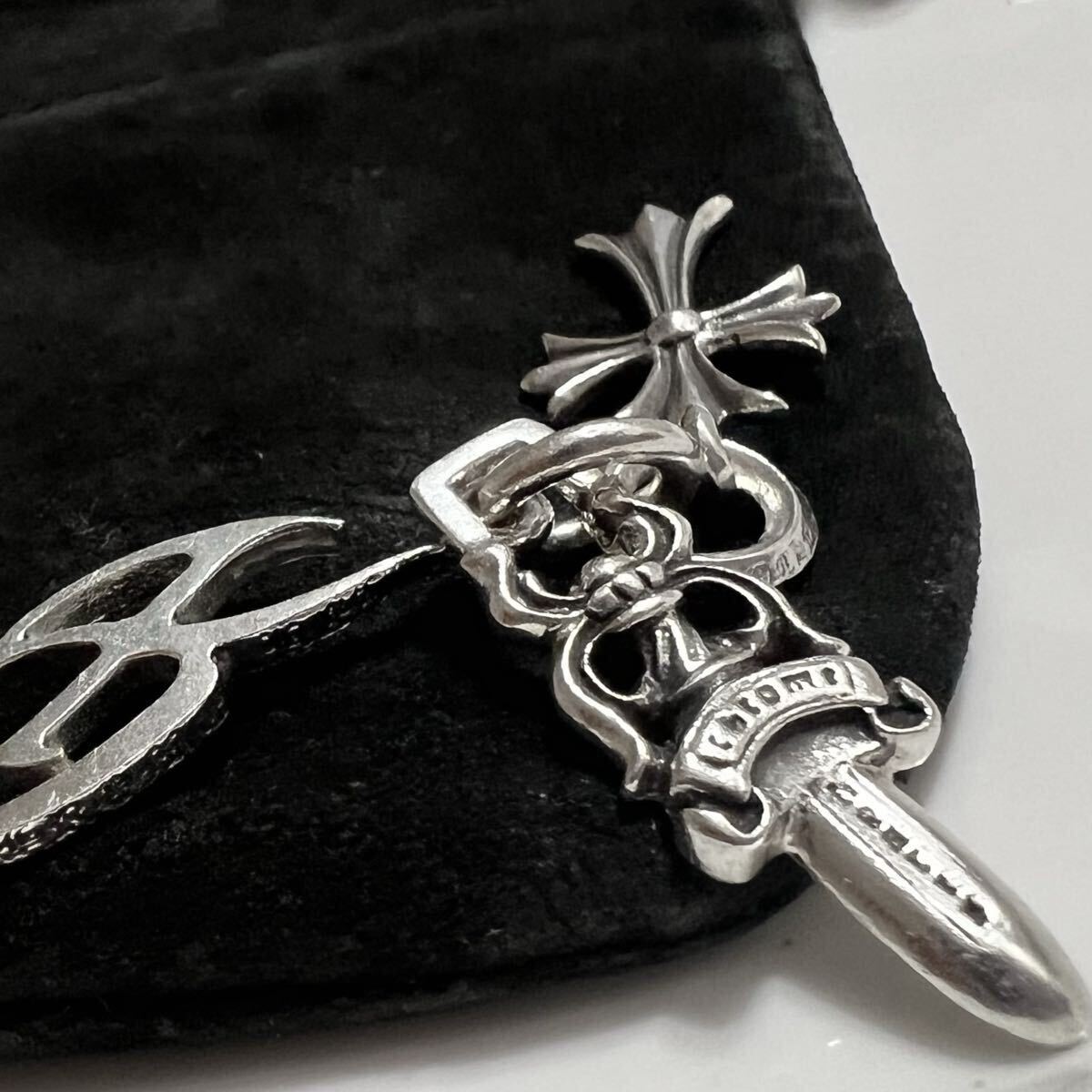 CHROME HEARTS × 氷室京介 ツアー限定 3ピースチャーム ペンダント