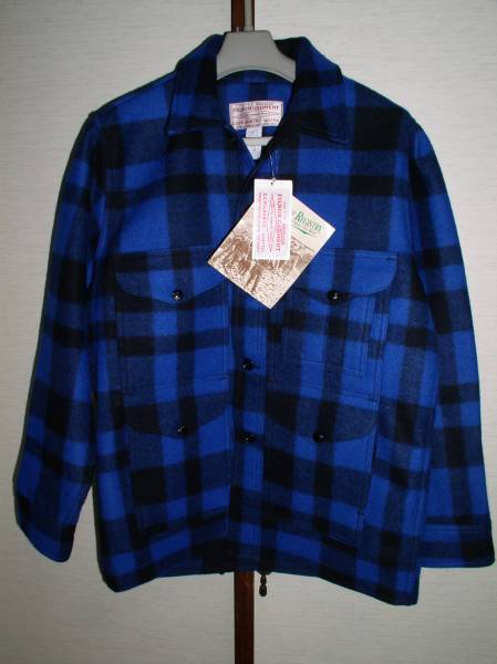 フィルソン マッキーノクルーザー 新品　廃番色　青/黒　40_1