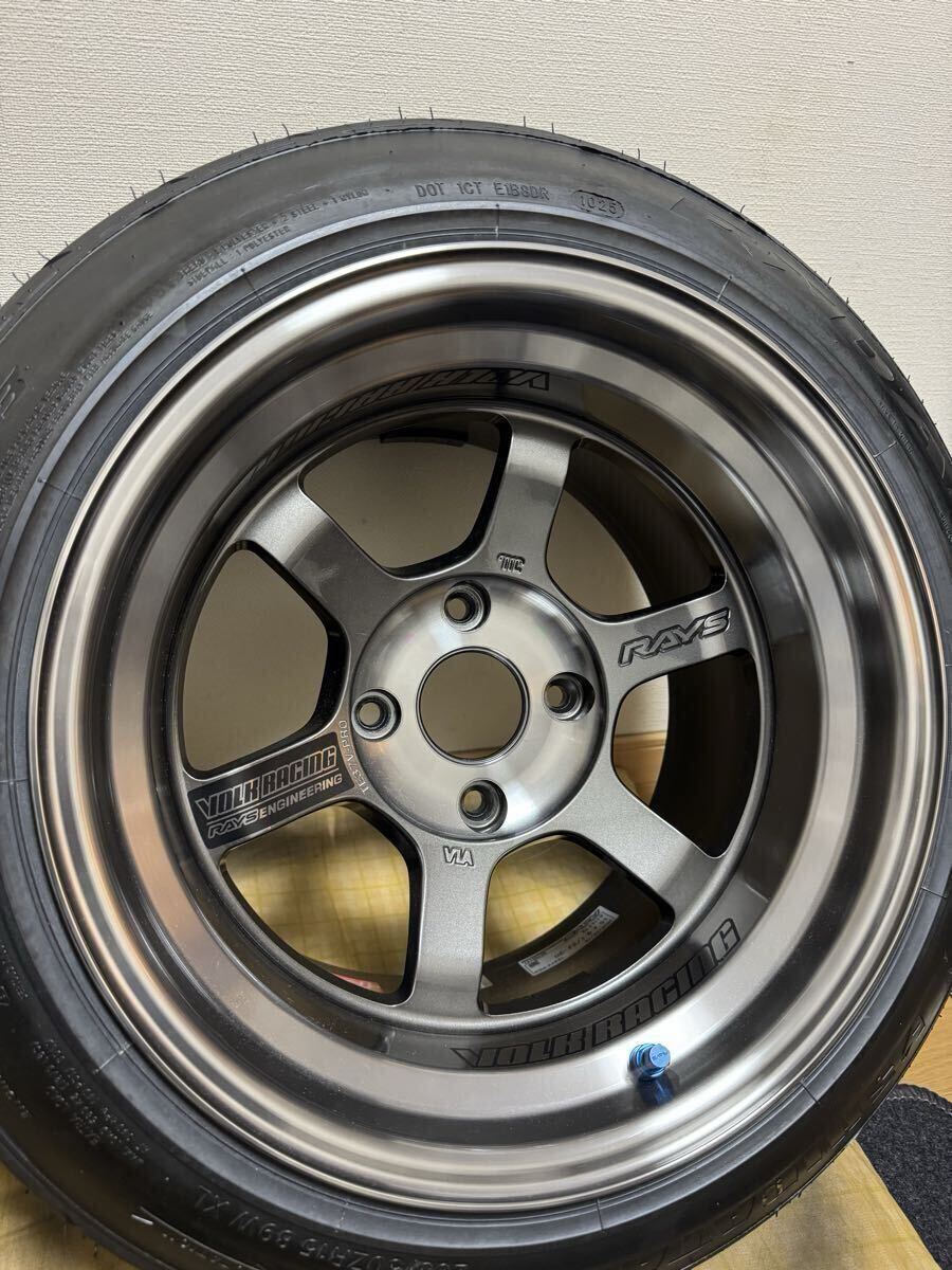 手渡し希望！TE37V-PRO SIZE:9.5J-15 ET:-20 PCD:114.3-4H Color:PG 2