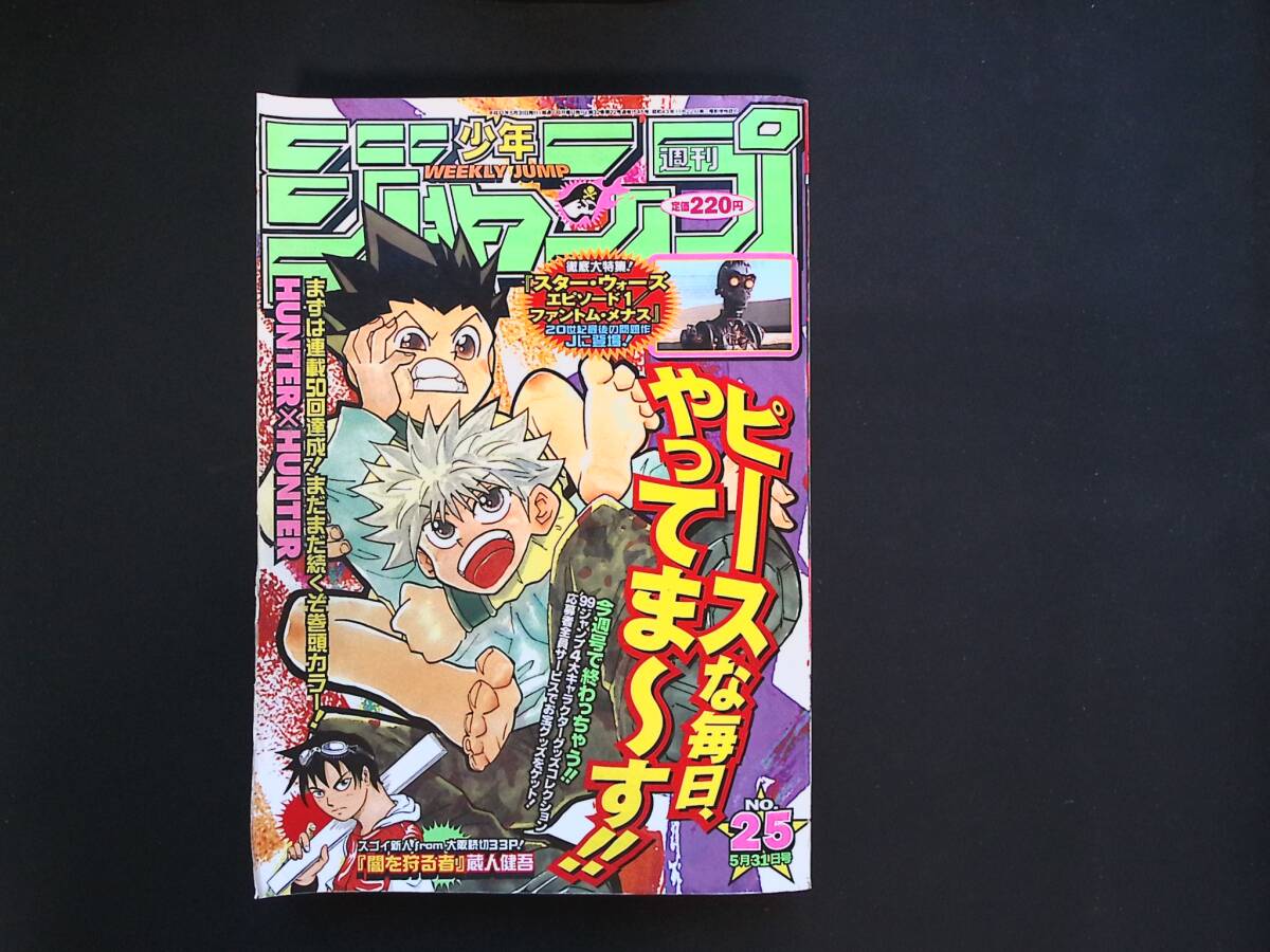 【週刊少年ジャンプ1999年25号】ハンターハンター　連載50回 03/週刊少年ジャンプ 1999/25 HUNTER×HUNTER 第50回記念 HUNTER x