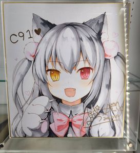 直筆サイン色紙　緋弾のアリア 直筆イラスト　キンジ　こよかよしの アニメ 直筆サイン色紙 緋弾のアリア 直筆イラスト キンジ こよかよしの