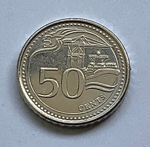 シンガポール50セント硬貨の値段と価格推移は？｜4件の売買データから