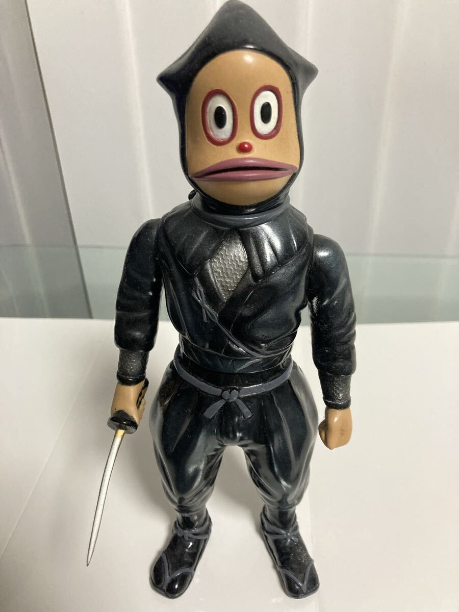 【昭和レトロ】忍者ハットリくん　ソフビ モダン文化マーケット 実写版 忍者ハットリくん ビンテージソフビ/昭和