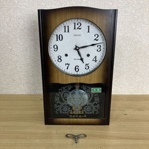 ゼンマイ式 振り子時計のYahoo!オークション(旧ヤフオク!)の相場・価格