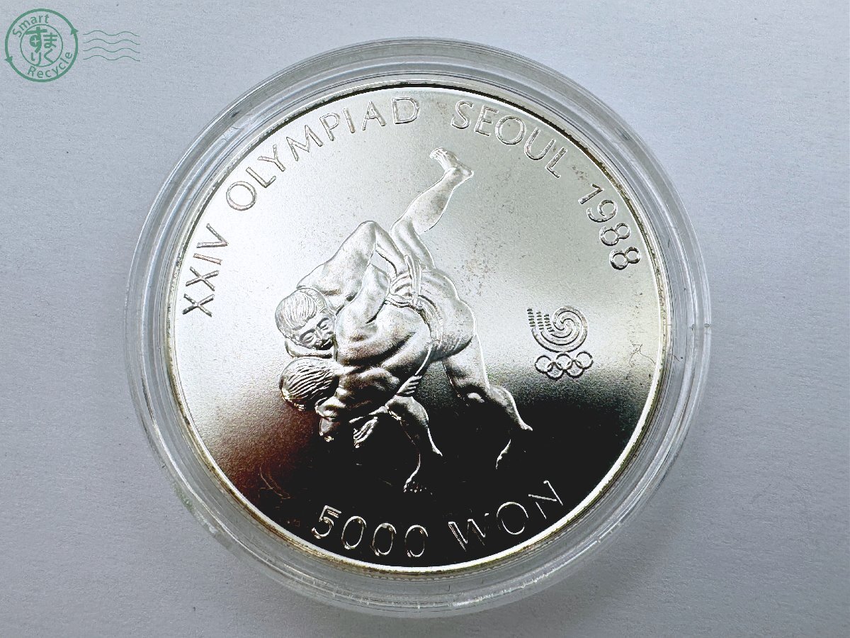 CE0805492 ♭ソウルオリンピック 1988年 記念 5000ウォン プルーフ銀貨