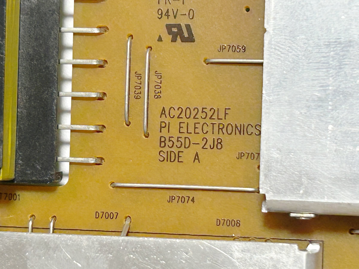 東芝 REGZA 42J8／47J8 電源基板 #10 動作確認済 2週間保証 液晶テレビ
