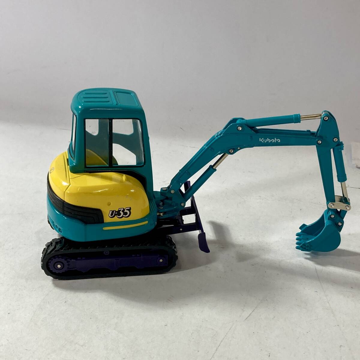 ☆ kubota ダイキャスト 建機ミニチュア ミニバックホー 油圧ショベル