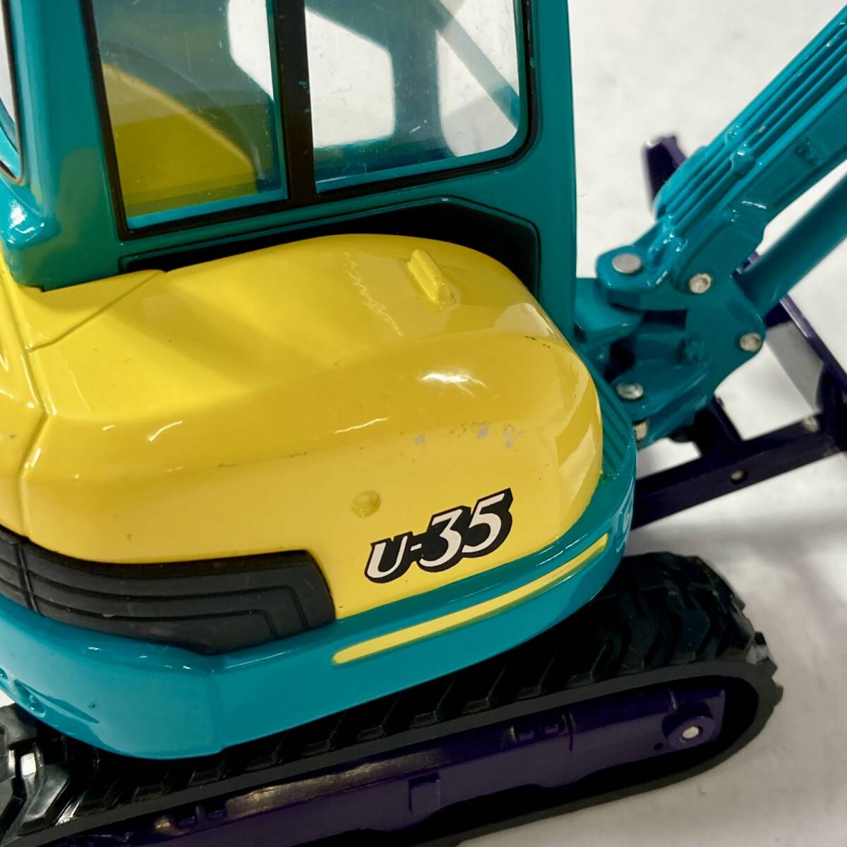 ☆ kubota ダイキャスト 建機ミニチュア ミニバックホー 油圧ショベル