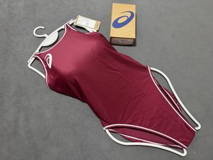 【新品】2XLサイズ エンジ＆ホワイト アシックスasics 競泳水着 競泳水着 アシックスの値段と価格推移は？｜501件の売買データから競泳