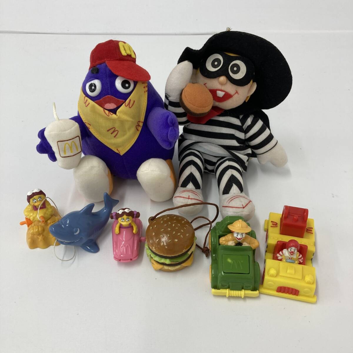 △ マクドナルド グリマス ハンバーグラー ぬいぐるみ 平成レトロ