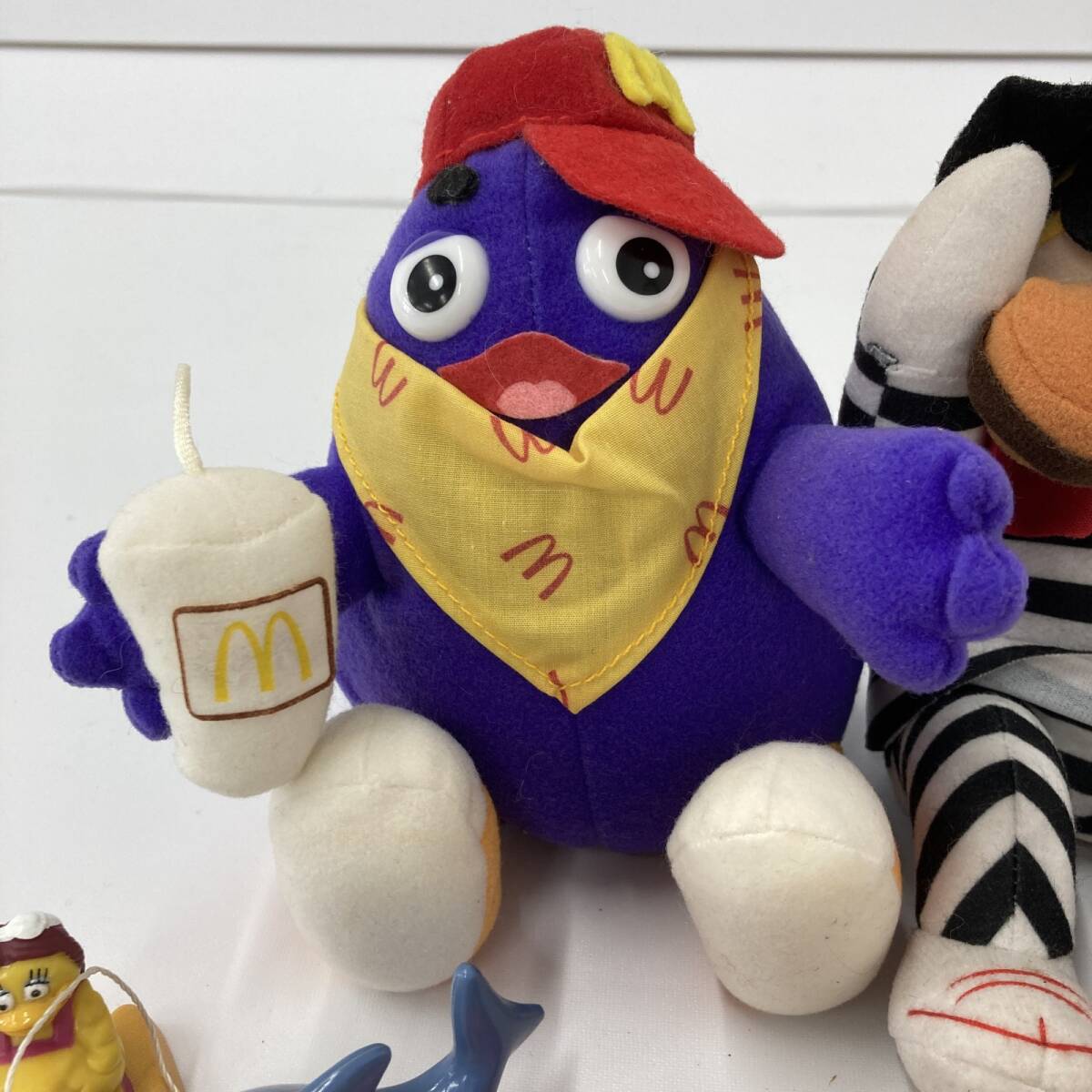 △ マクドナルド グリマス ハンバーグラー ぬいぐるみ 平成レトロ