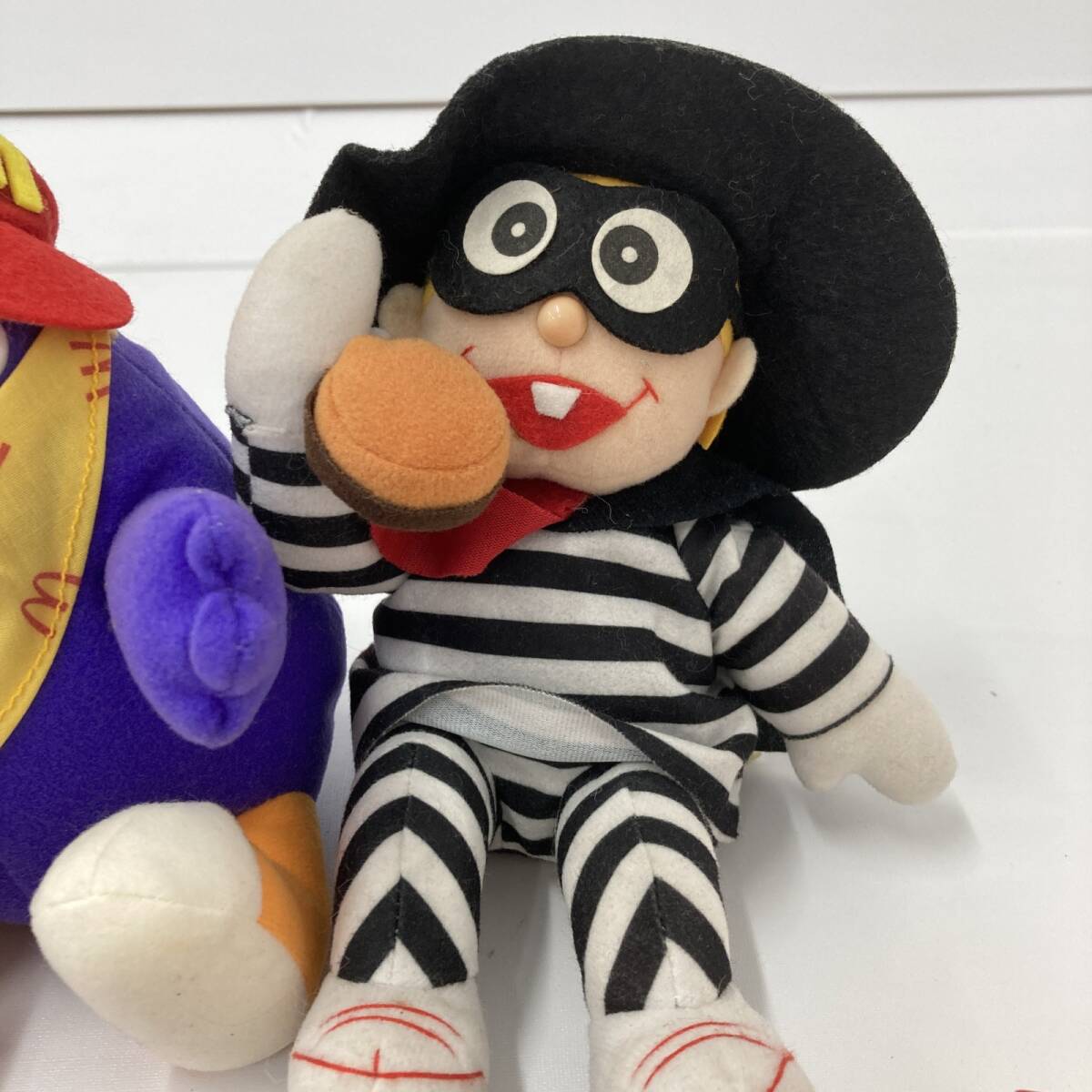 △ マクドナルド グリマス ハンバーグラー ぬいぐるみ 平成レトロ