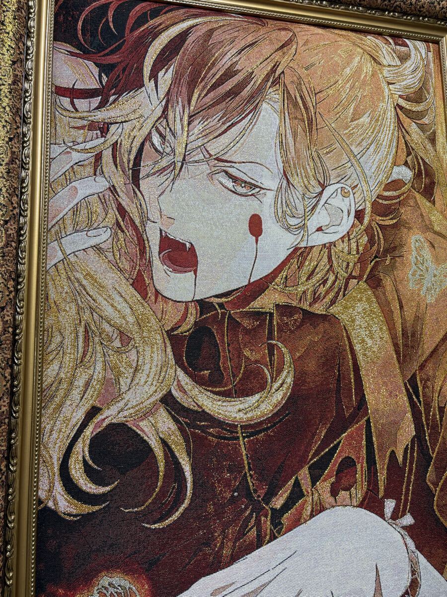 DIABOLIK LOVERS ディアラバ 無神ユーマ 刺繍アート(タペストリー