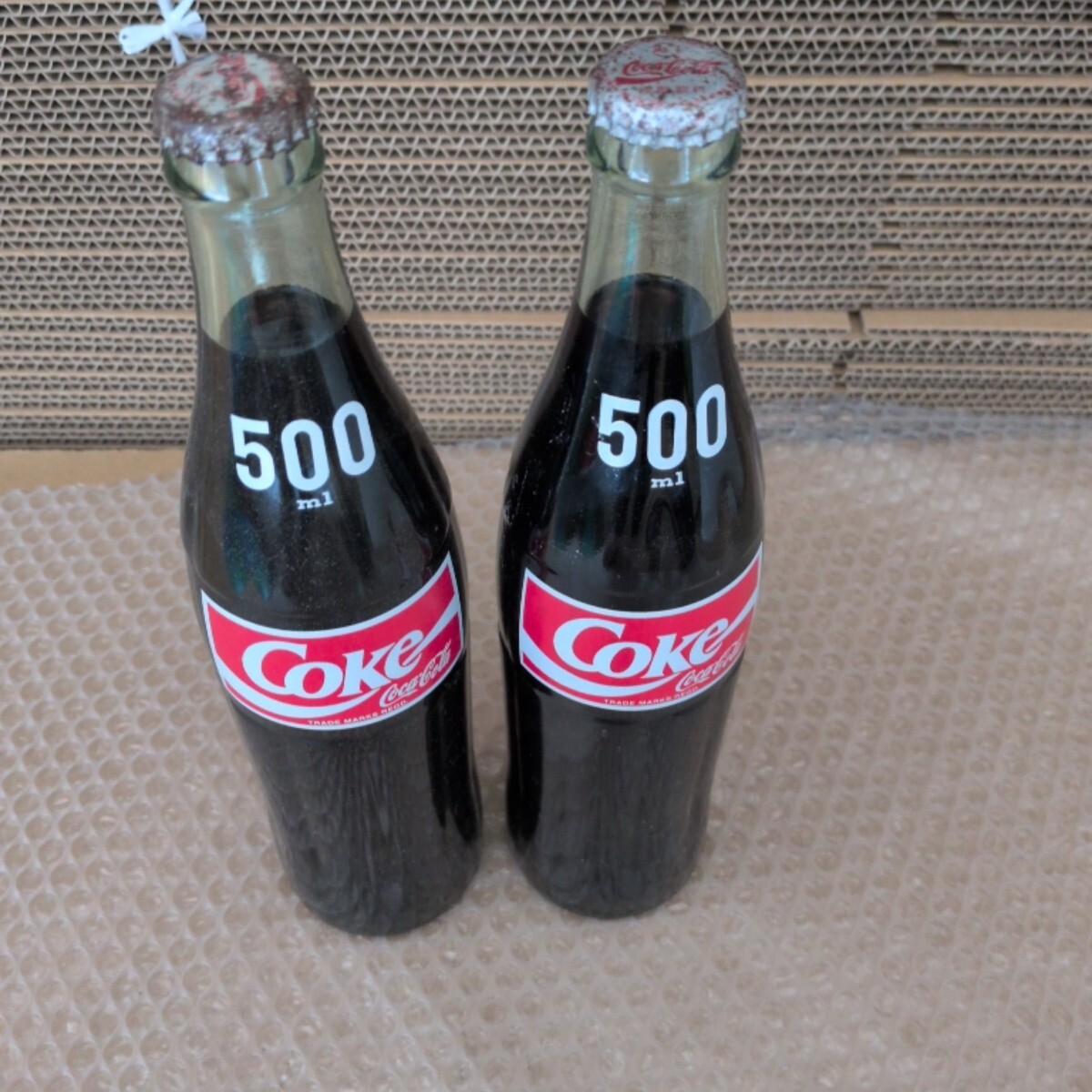 コカコーラ ボトル 瓶 登録商標エンボス カタカナ実質日本初代 1960年