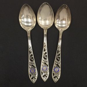 SILVER 950 スプーンのYahoo!オークション(旧ヤフオク!)の相場・価格を