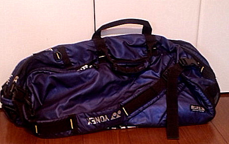 「YONEXヨネックス」バドミントンバック　ネイビーブルー中古品_2