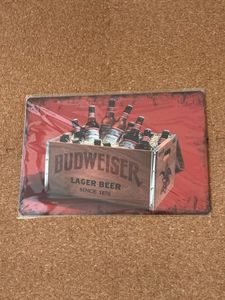 希少品！特大BIGビール瓶バドワイザーBudweiserヴィンテージ USA雑貨