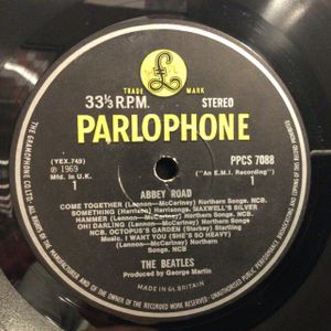 157位 BEATLES / ABBEY ROAD (UK-ORIGINAL/激レアEXPORT＝YELLOW/BLACKラベル,LEFT APPLEジャケ