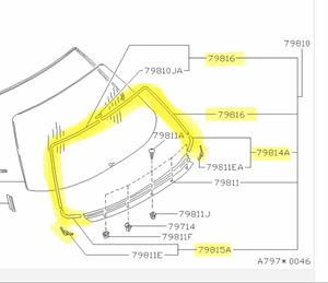 R32 リアガラスの値段と価格推移は？｜31件の売買データからR32