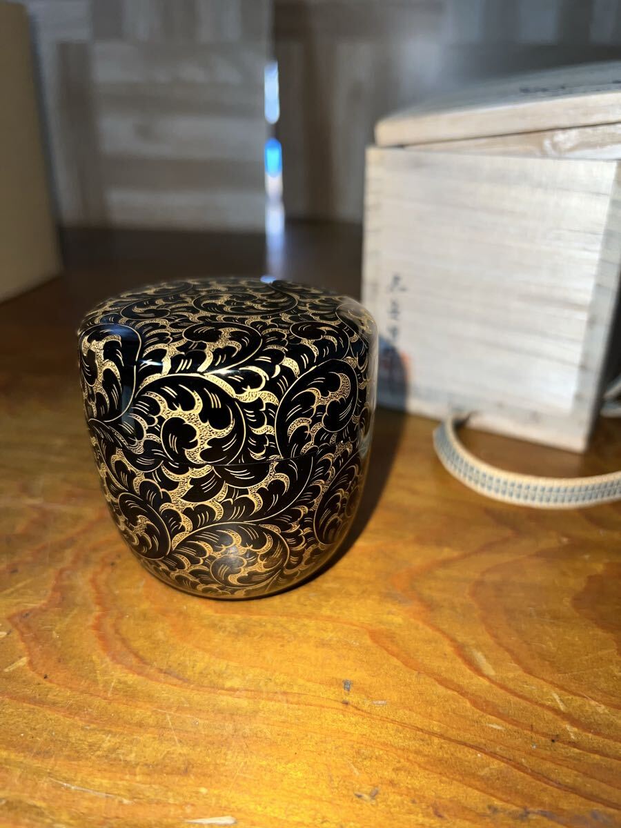 茶道具　川瀬表完　金輪寺　茶器　棗　共箱　木工芸　漆工芸 漆芸 茶道具川瀬表完金輪寺茶器棗共箱木工芸漆工芸 漆芸 | ヤマダウェブコム