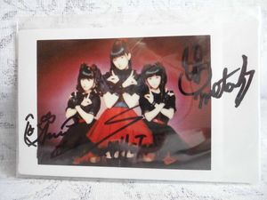 366位 【BABYMETAL】直筆サイン入りチェキ (未開封品)