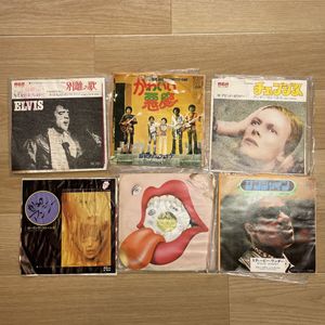 118位 1円 レコード まとめ まとめ売り ローリングストーンズ エルヴィスプレスリー など 洋楽