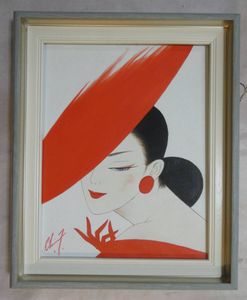 鶴田一郎 美人画の値段と価格推移は？｜19件の売買データから鶴田一郎