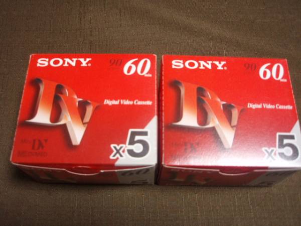 ◆SONY miniDVテープ◆60分×10本◆_1