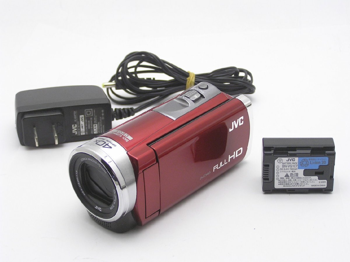 JVC Everio GZ-E600-N ビデオカメラ 本体 BDライター付 GZ-E600の値段と価格推移は？｜13件の売買データからGZ-E600の価値が