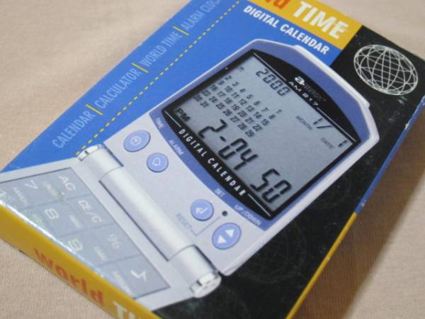 ◆新品　world TIME　デジタルカレンダー　◆_1