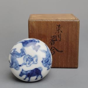 染付 香合の値段と価格推移は？｜88件の売買データから染付 香合の価値