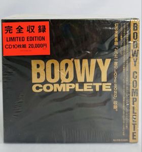 374位 BOOWY COMPLETE LIMITED EDITION CD10枚組 TOCT-6390-99