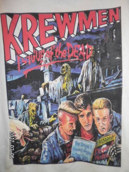 サイコビリー Tシャツ KREWMEN(M)クリューメン☆ロカビリー♪(T