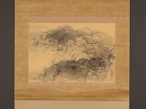 土田 麦僊　絹本　掛軸　共箱　太巻　2重箱（村上華岳　小野竹喬　野長瀬晩花） 土田麦僊の値段と価格推移は？｜22件の売買データから土田麦僊の価値が