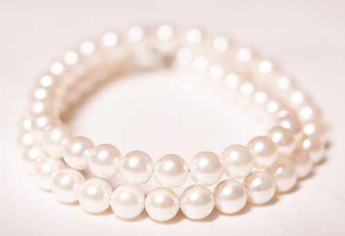 あこや本真珠（和珠）　プリンセスネックレス　7.0‐7.5mm　42cm_2
