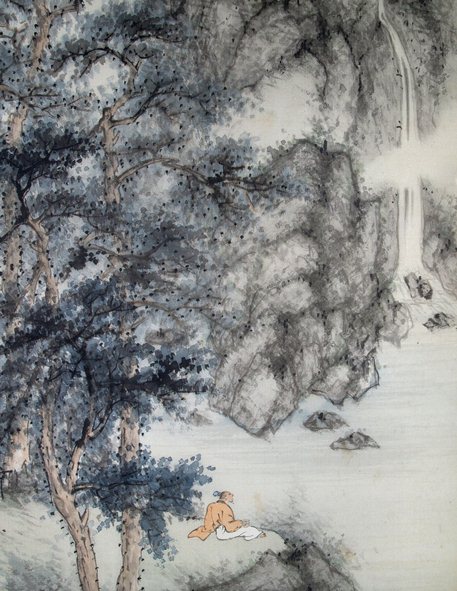 谷秋渚　青緑山水図マクリ_3