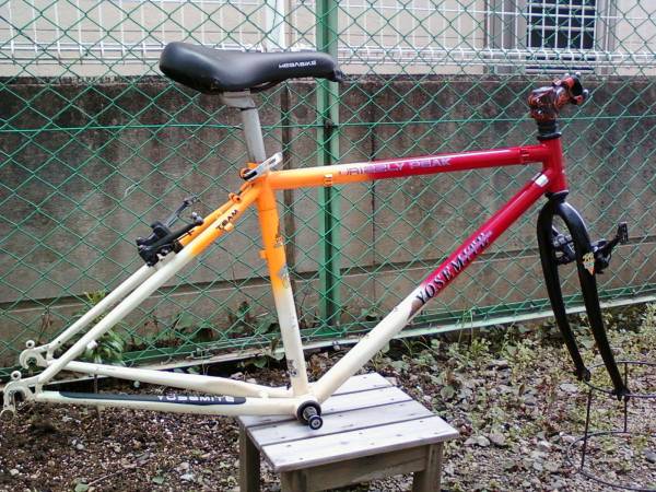 YOSEMITE GRIZZLY PEAK USA MTB クロモリフレーム(マウンテンバイク