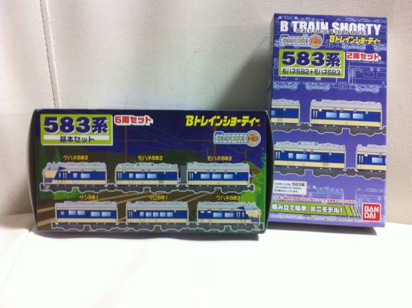 バンダイ　Bトレイン　583系　基本6両セット&増結2両セット_2