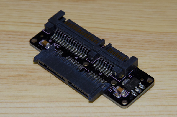 ■1.8インチSSDドライブ 128GB & micro SATA→SATA変換アダプタ_3