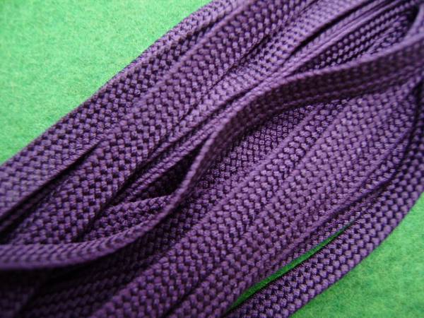 ◆柄糸　大刀用　正絹　『古代紫』　武具・刀剣◆_2