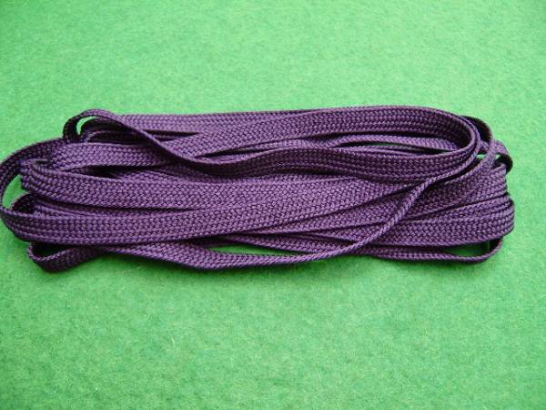 ◆柄糸　大刀用　正絹　『古代紫』　武具・刀剣◆_3