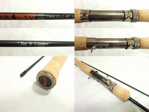 柔らかい ティムコ Tt60sul 2 トリックトラウト ロッド