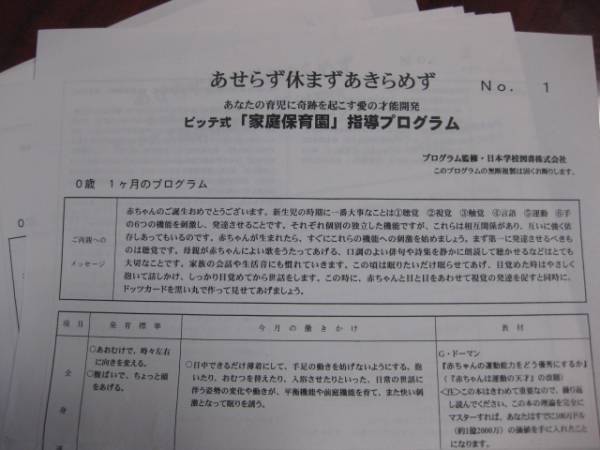 ビッテ式家庭保育園　指導プログラム36枚_1