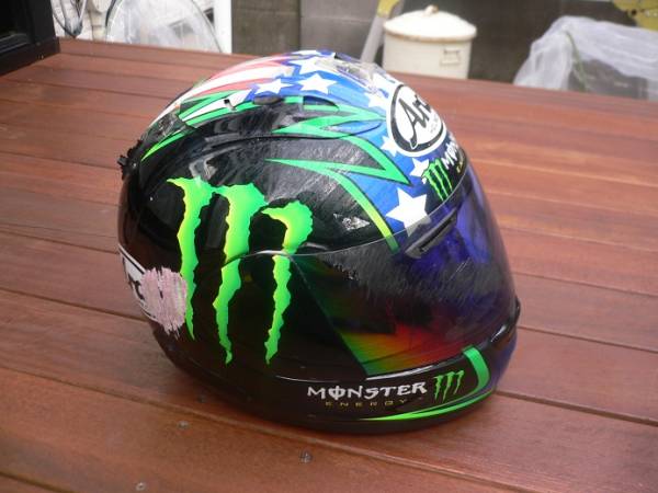 Arai アライ RX-7RRⅤ ジョンホプキンス 57-58cm ジャンク品_2