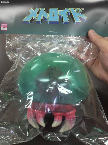 希少！ワンフェス！1/1ベビーメトロイド絶版ver！！ズーモス！(ゲーム