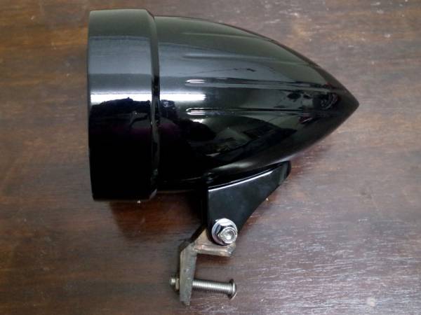 ハーレー　ネス　ヘッドライト5-3/4in　黒パウダーコート　中古_2