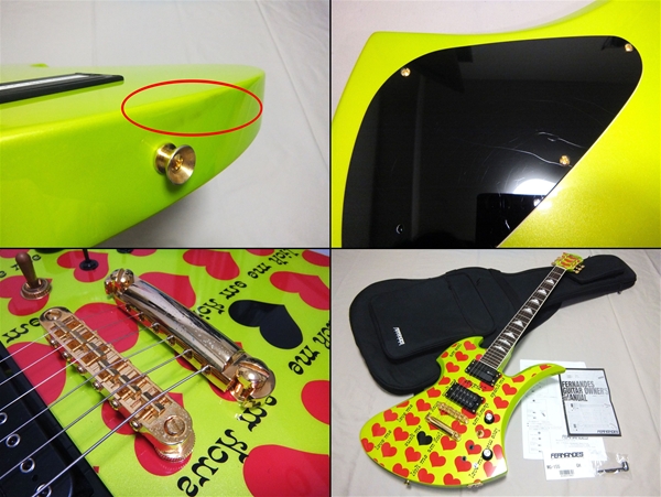 限定◇ FERNANDES Burny MG-155GH hide グリーンハート◇X JAPAN